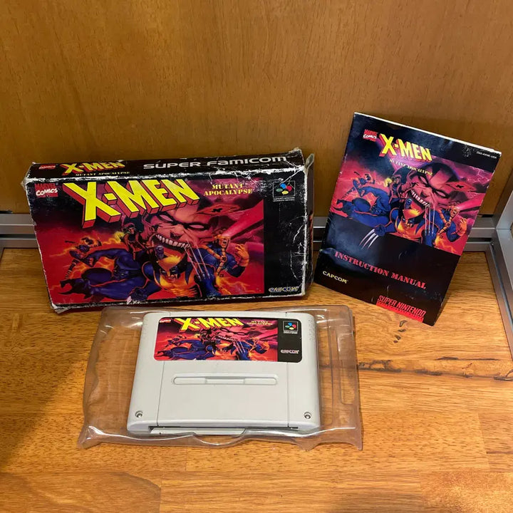 [BUNJANG] X-Men Mutant Apocalypse Super Famicom Game Cartridge / X-Men: Mutant Apocalypse (Super Famicom)