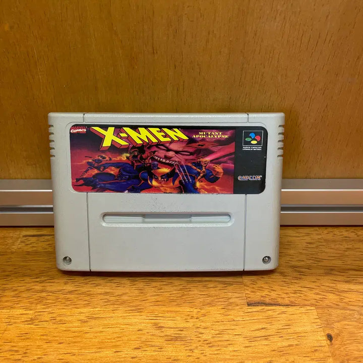 [BUNJANG] X-Men Mutant Apocalypse Super Famicom Game Cartridge / X-Men: Mutant Apocalypse (Super Famicom)
