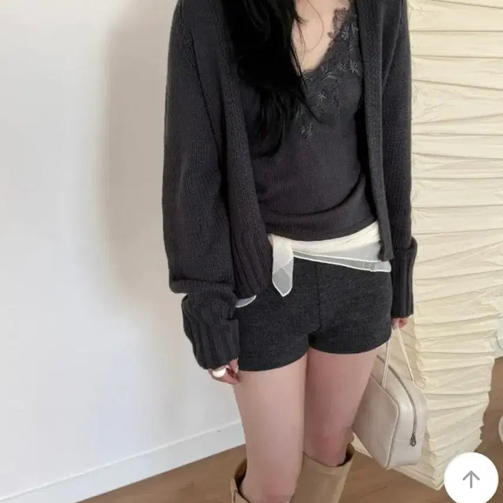 [BUNJANG] UNI Monica Lace Cami Cardigan / (새상품)유이니 Monica lace cami cardigan