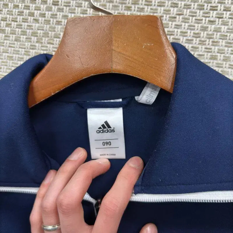 [BUNJANG] Adidas Track Top Jersey Jacket (Size 90) / 아디다스 프린팅로고 트랙탑 져지 집업 90 A06703