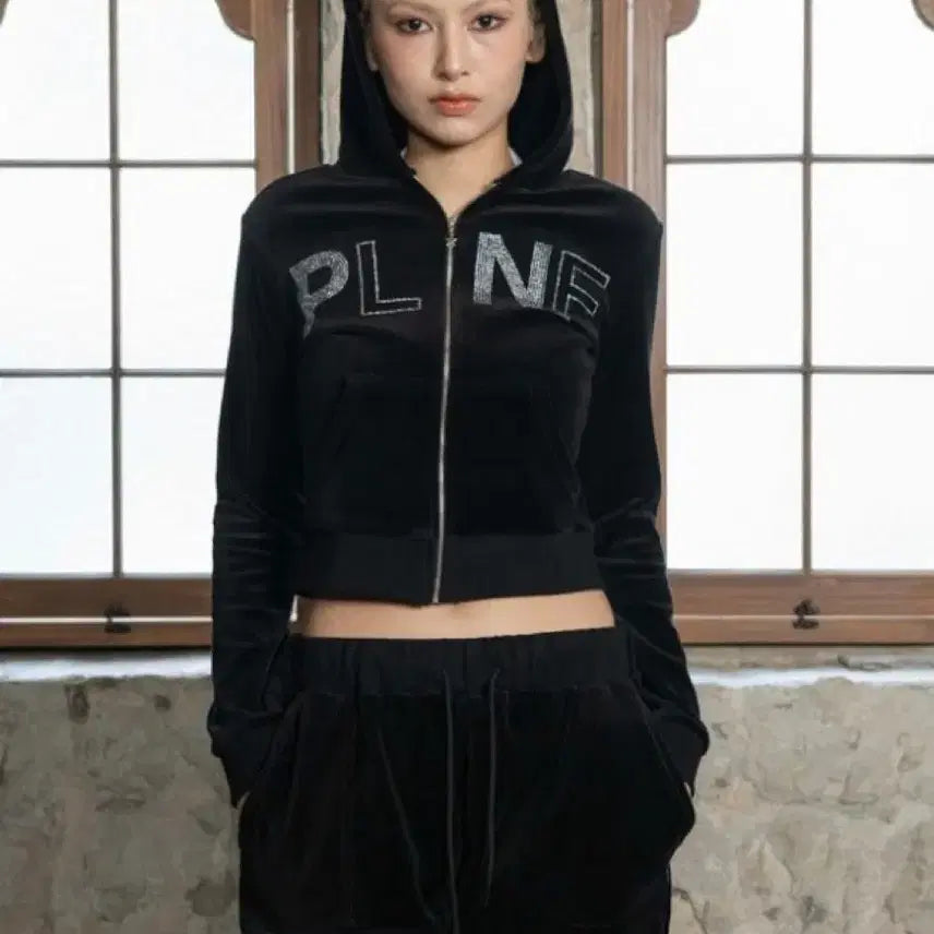 [BUNJANG] Please No Follow Veloa Set Gray Training Set / 플리즈노팔로우 벨로아 셋업 트레이닝 그레이