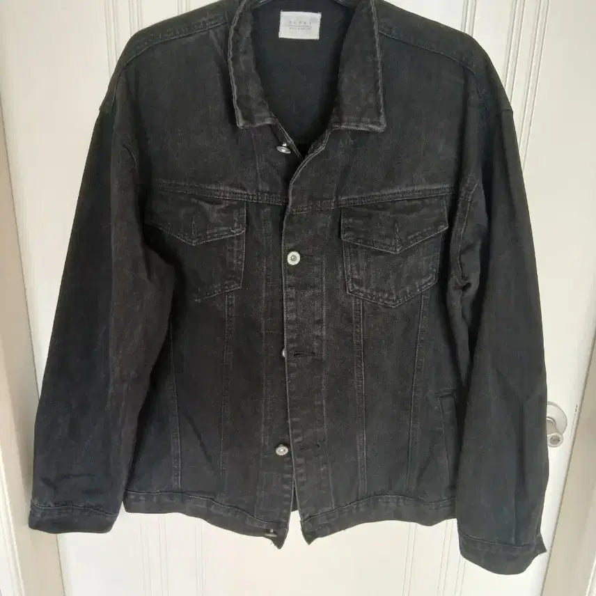 [BUNJANG] SCENT Studio Black Denim Jacket 105 / SCENT 스튜디오 블랙 데님 자켓 105