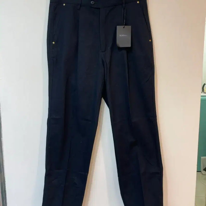 [BUNJANG] DIMITRI Black Cotton Pants (New) / DIMITRI 블랙 면바지 (새상품)