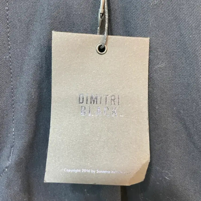 [BUNJANG] DIMITRI Black Cotton Pants (New) / DIMITRI 블랙 면바지 (새상품)