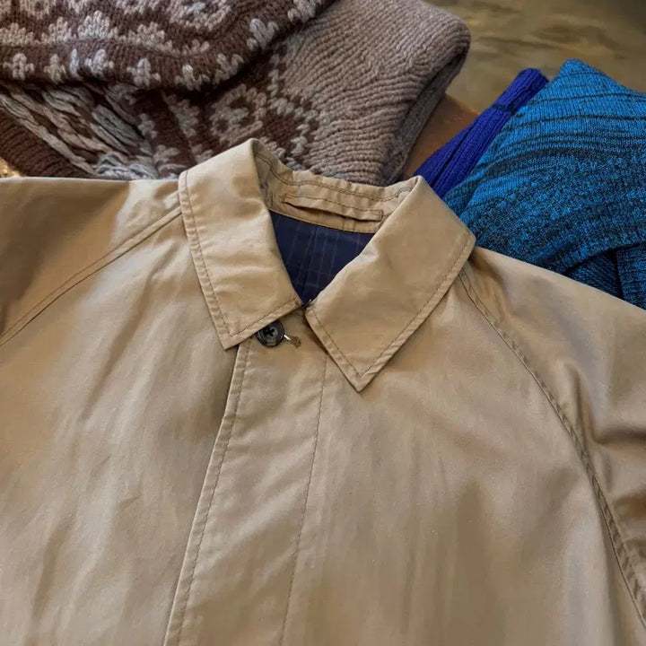 [BUNJANG] BEAMS PLUS Khaki Brown Mac Coat / 빔즈 플러스 카키 브라운 맥코트 M L