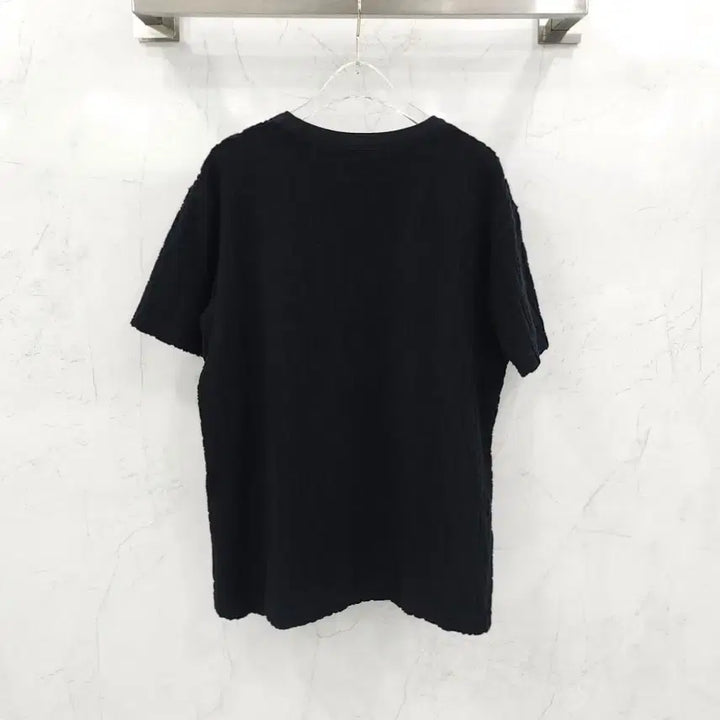 [SOLD OUT] L / 디올 블랙 오블리크 테리 반팔 티셔츠 113J692A0614