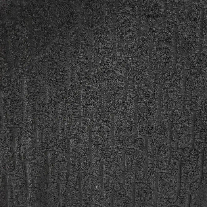 [SOLD OUT] L / 디올 블랙 오블리크 테리 반팔 티셔츠 113J692A0614