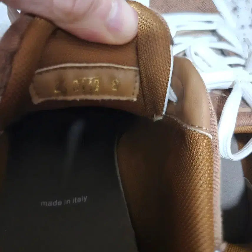 [BUNJANG] Sneakers Brown/White / 브라운/화이트 스니커즈 운동화