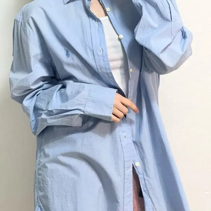 [BUNJANG] Polo Pony Checkered Shirt / 폴로 체크패턴 포니 셔츠