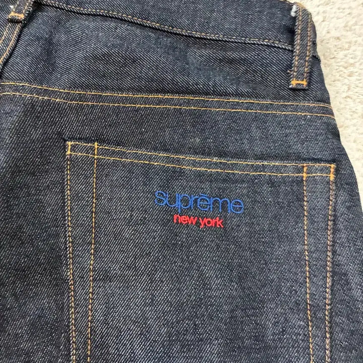 [BUNJANG] Supreme Raw Denim Shorts Size 30 / 슈프림 생지 데님 반바지 30사이즈