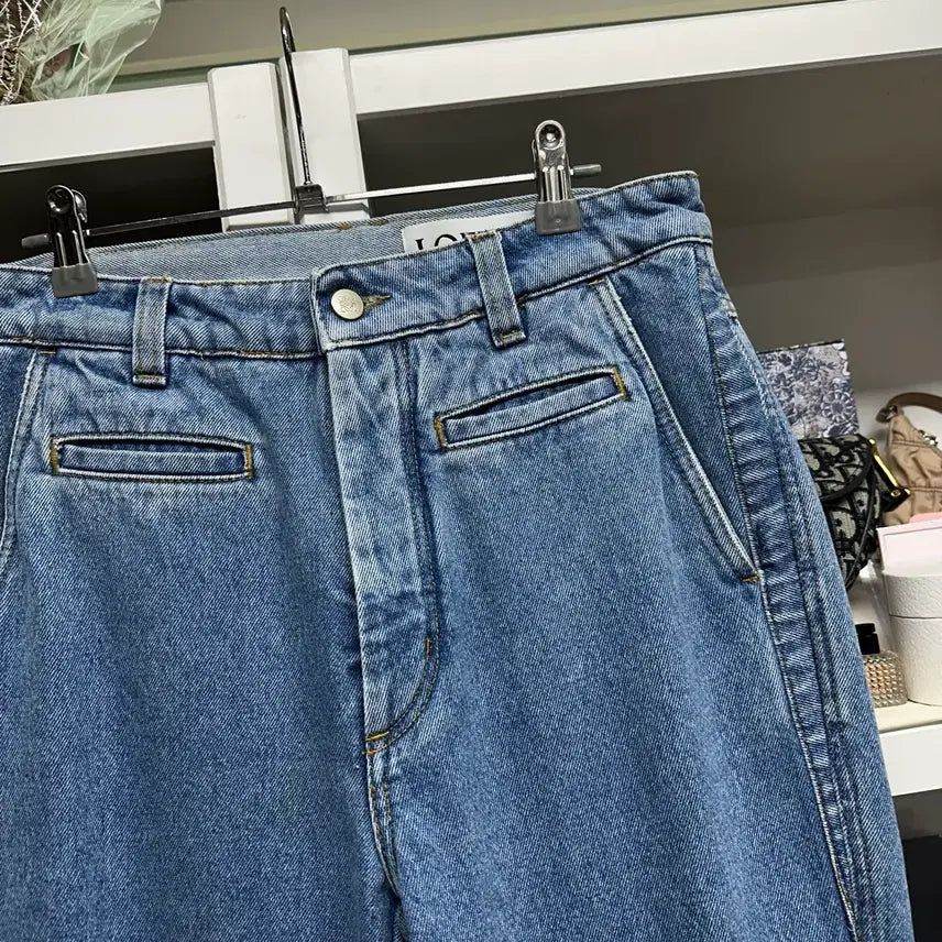 [BUNJANG] LOEWE Rolled-Up Denim Pants / [ LOEWE ] 로에베 롤업 데님 팬츠