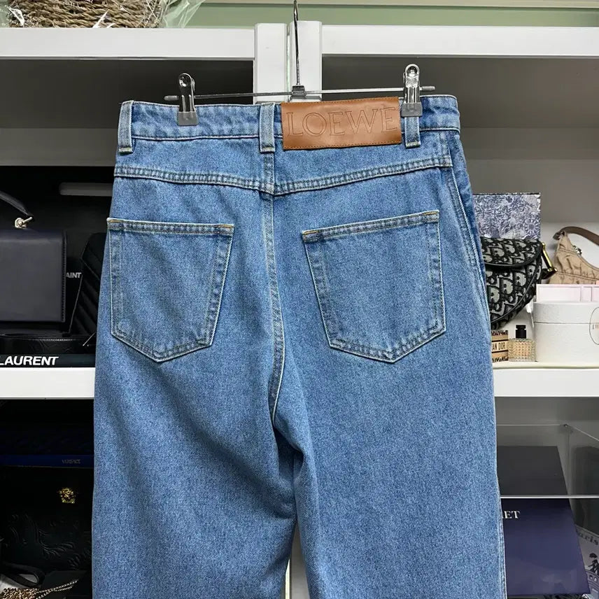 [BUNJANG] LOEWE Rolled-Up Denim Pants / [ LOEWE ] 로에베 롤업 데님 팬츠