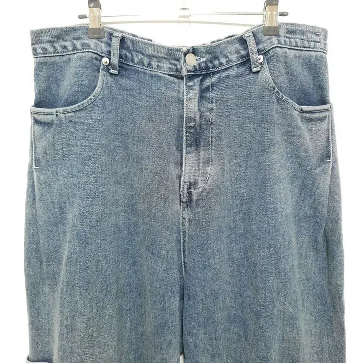 [BUNJANG] VALUT Carpenter Side Tuck Denim Pants / 발루트 카펜터 사이드 턱 데님 팬츠 3_M0800