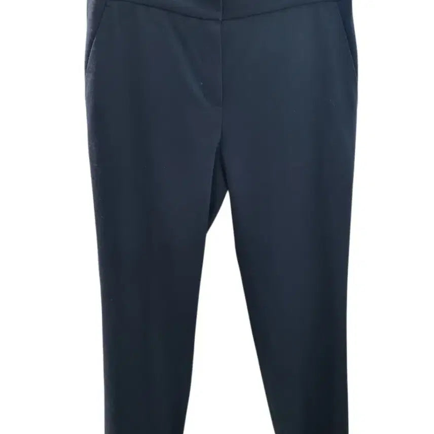 [BUNJANG] TIME Women's Wool Navy Pants / 타임 여성 울 간절기 네이비 팬츠