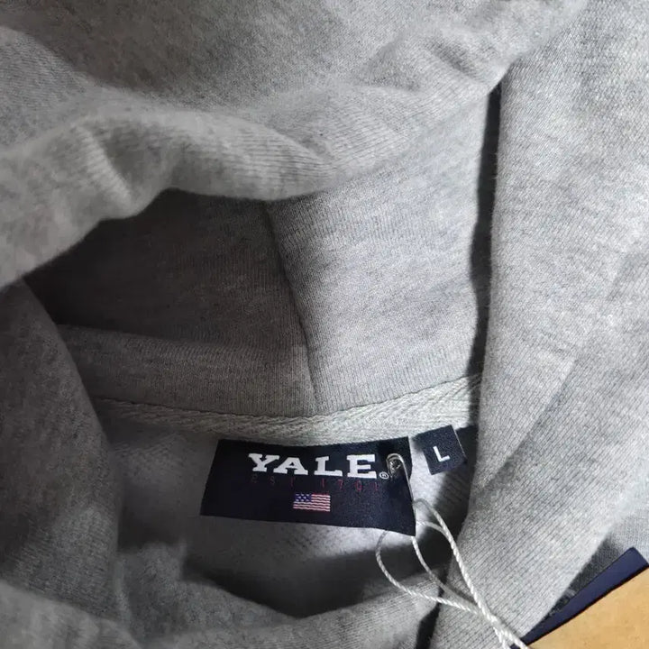 [BUNJANG] Yale Hood Gray Large / 예일 후드 그레이 라지 새상품
