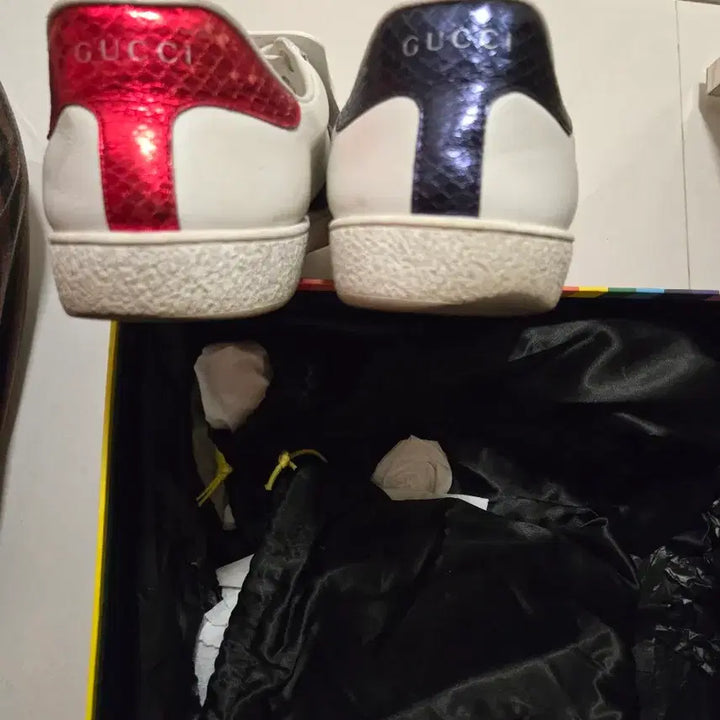 [BUNJANG] Gucci Tiger Embroidered Ace Sneakers (Size 270-275) / 신세계정품 구찌 타이거 자수 에이스 스니커즈  사이즈270~275