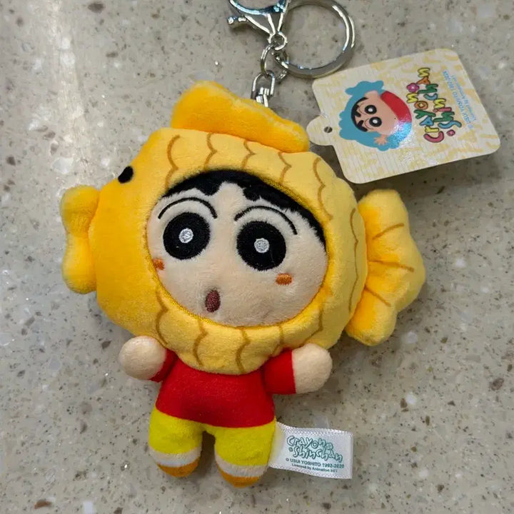 [BUNJANG] Crayon Shin-chan Fish-Shaped Keychain / 붕어빵 짱구 키링