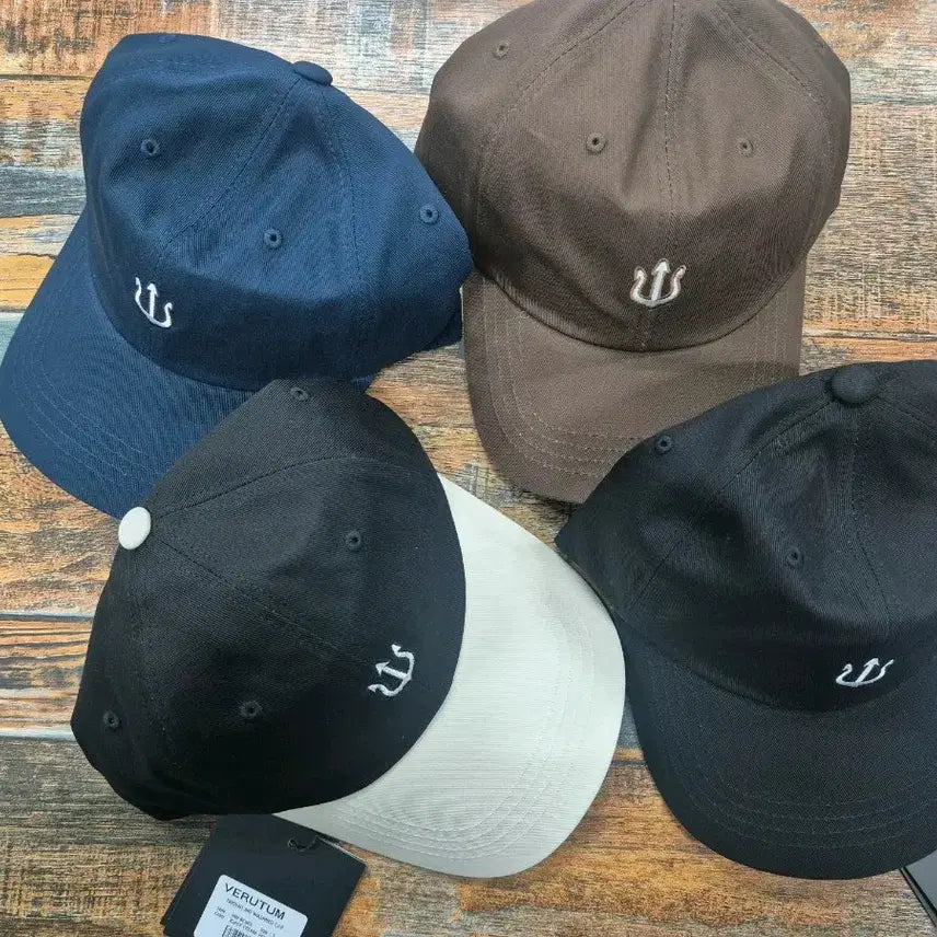 [BUNJANG] Verutum Ball Cap Navy/Black/Brown / 베루툼 볼캡 네이비/블랙/브라운