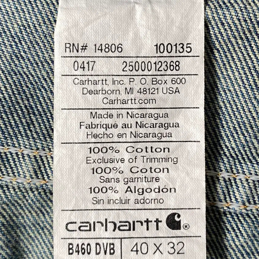 [BUNJANG] Carhartt Denim Pants (38) [AB2043] / 칼하트 데님팬츠 (38) / [AB2043]