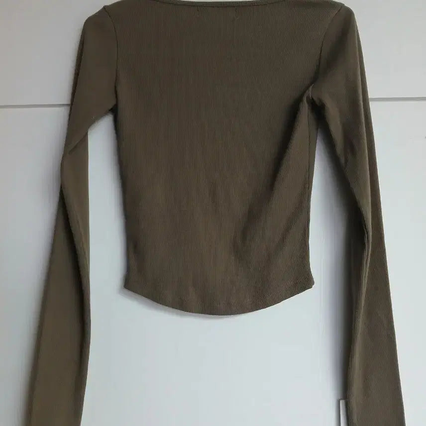 [BUNJANG] Acubi Club Ribbed Long Sleeve Shirt S / Acubi Club 골지 티셔츠 s