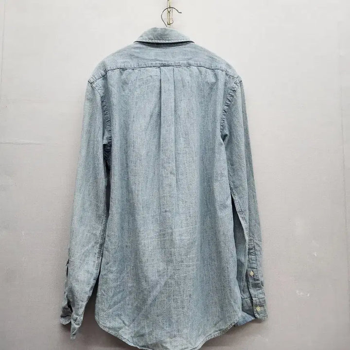 [SOLD OUT] 폴로랄프로렌 멀티포니 코튼 연청 데님 셔츠 M(M) 남여공용