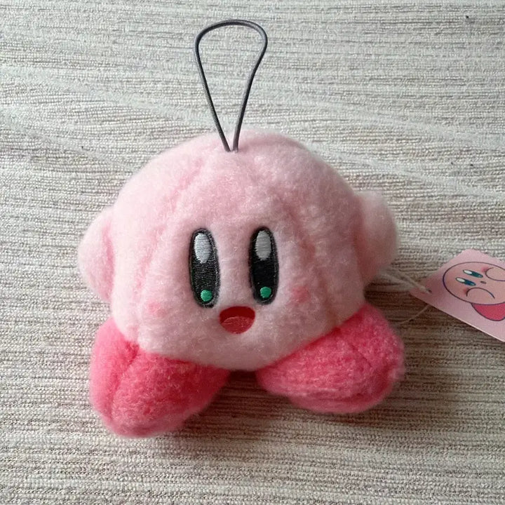 [BUNJANG] Kirby Plush Keyring - Pink / 별의 커비 인형 키링 복슬복슬 핑크색