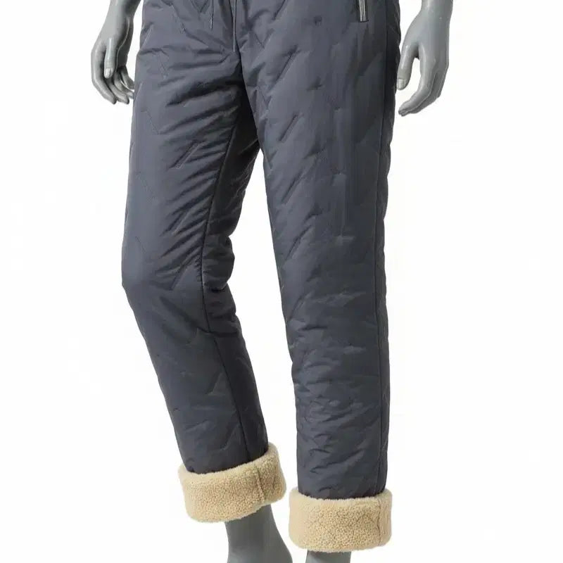 [BUNJANG] Generic Quilted Jogger Pants / 퀼팅 조거 팬츠 기모 안감 바지 66~77