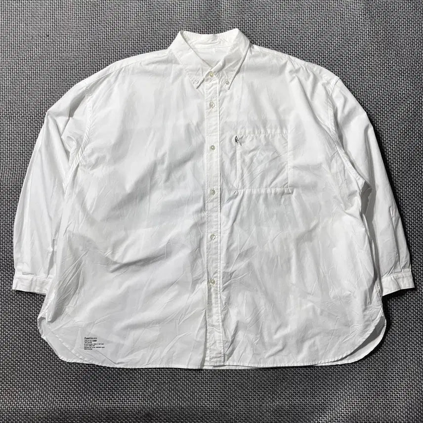 [BUNJANG] Fresh Service Shirt White / Fresh Service 셔츠 (115)