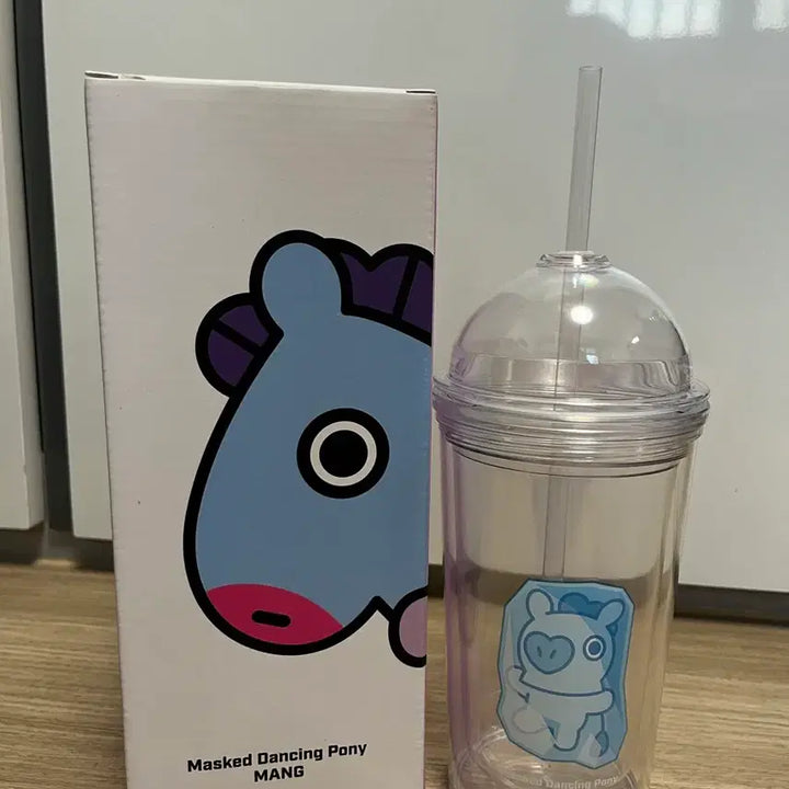[BUNJANG] BT21 Mang Ice Cup Tumbler / bt21 mang 망 아이스컵 텀블러