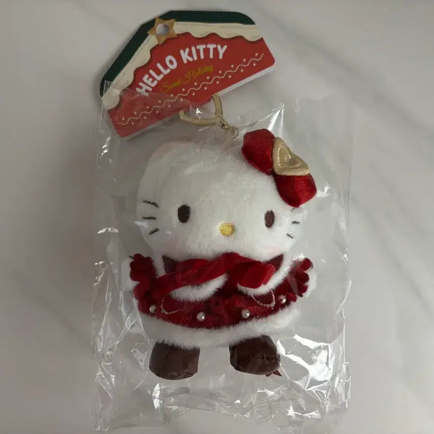 [BUNJANG] Sanrio Holiday Pop-up Kitty Bag Charm Doll / 산리오 홀리데이 팝업 키티 가방걸이 인형
