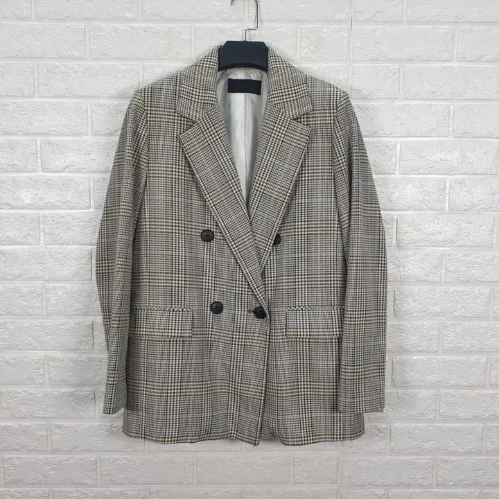 [BUNJANG] Vov Check Jacket / [55]보브 체크 자켓