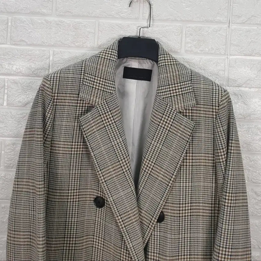 [BUNJANG] Vov Check Jacket / [55]보브 체크 자켓