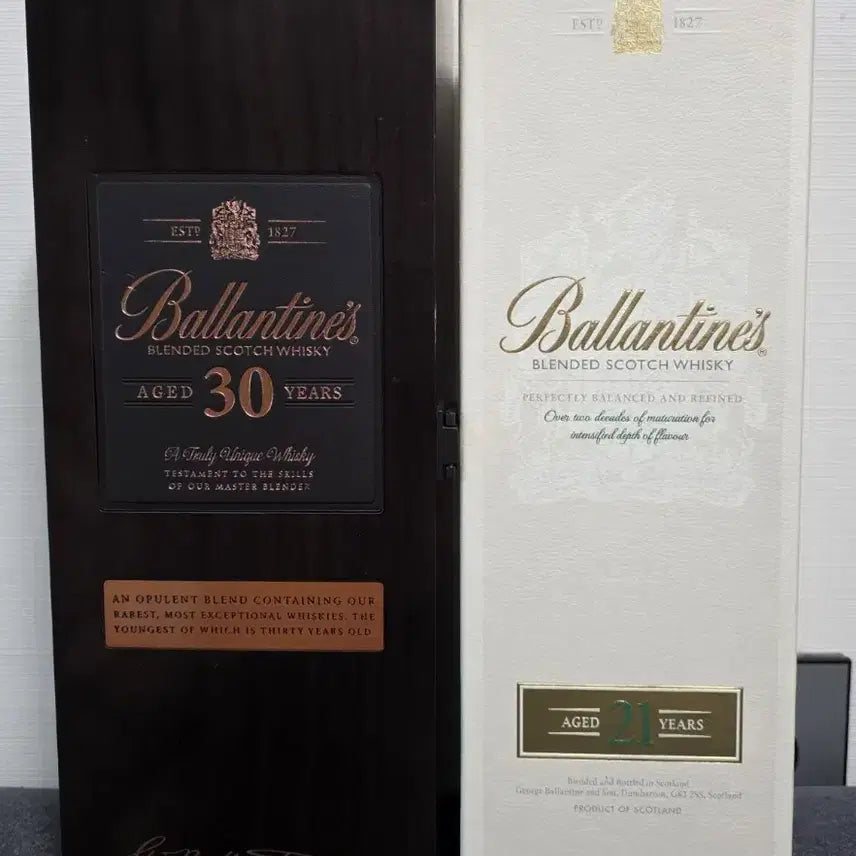[BUNJANG] Ballantine's 30/21 Year Whiskey Empty Bottle / 발렌타인 30년/21년 위스키 공병