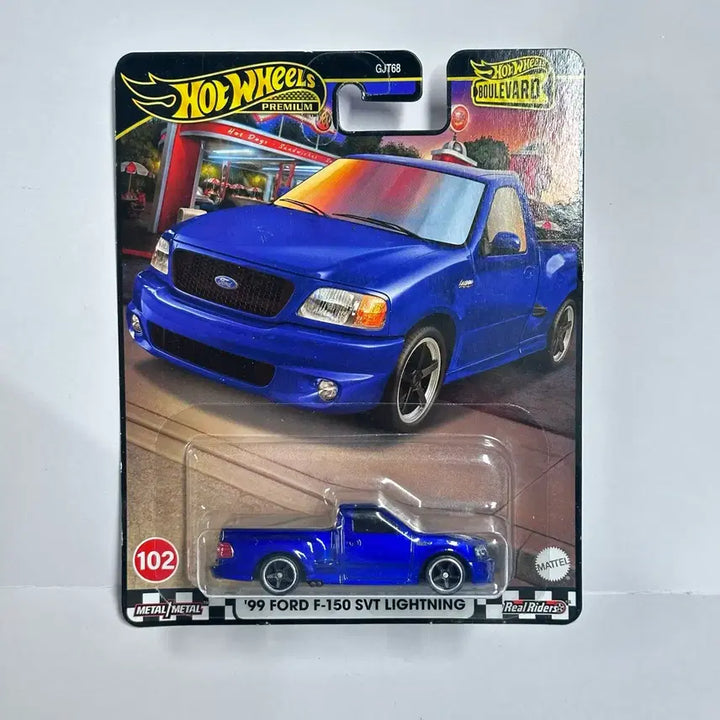 [BUNJANG] Hot Wheels Premium Ford F150 SVT Lightning Diecast Model / 1:64 핫휠 프리미엄 포드 F150 SVT 라이트닝 블러바드