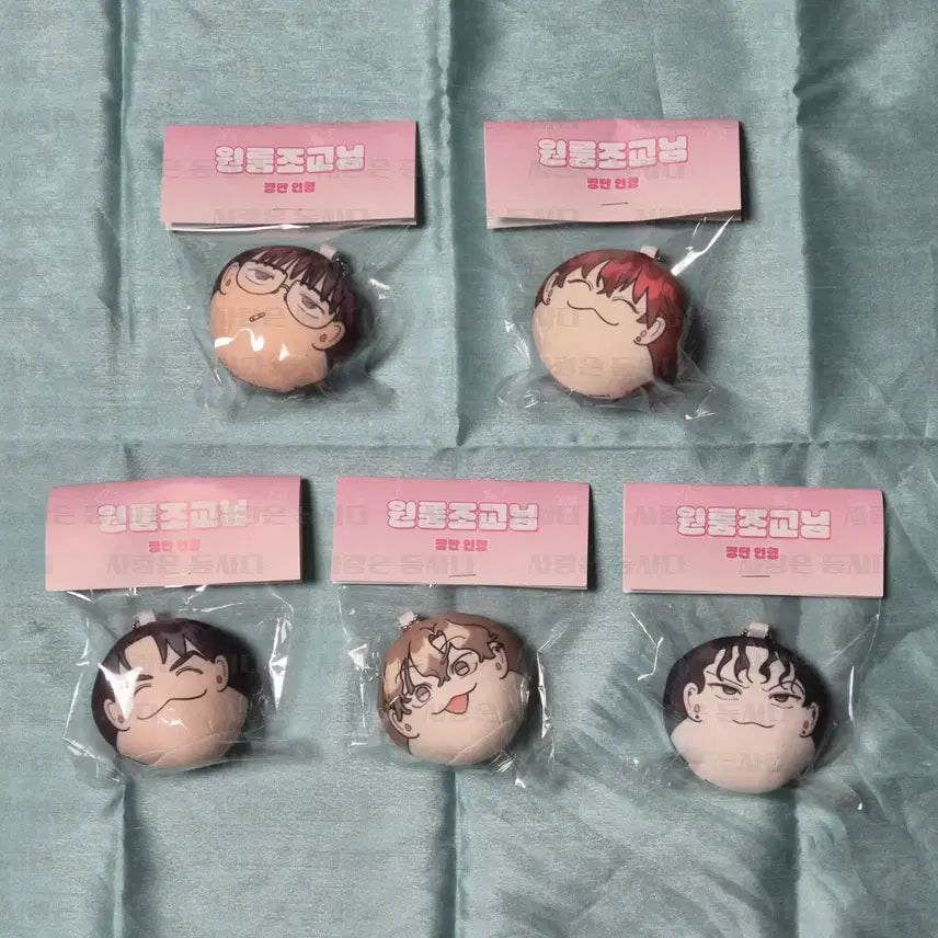 [BUNJANG] One Room Instructor Kyungdan Doll - 5 Member Bundle Set / [상점 소개 필독] 원룸 조교님 경단 인형