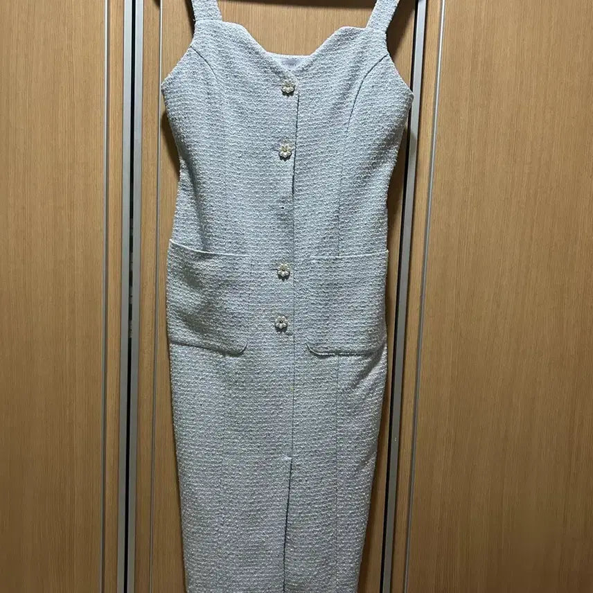 [BUNJANG] Rozzly Tweed Long Dress / 로즐리 원피스