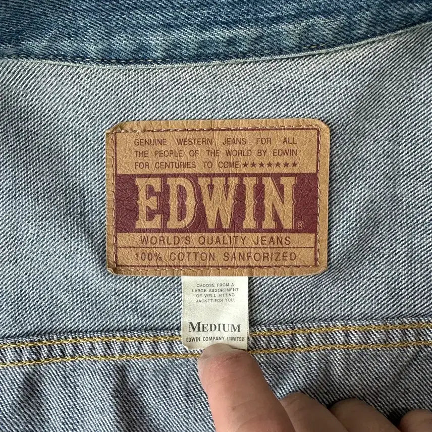 [BUNJANG] EDWIN Japan MK-135 Denim Jacket / 에드윈 재팬 데님자켓 3세대 일본제 M