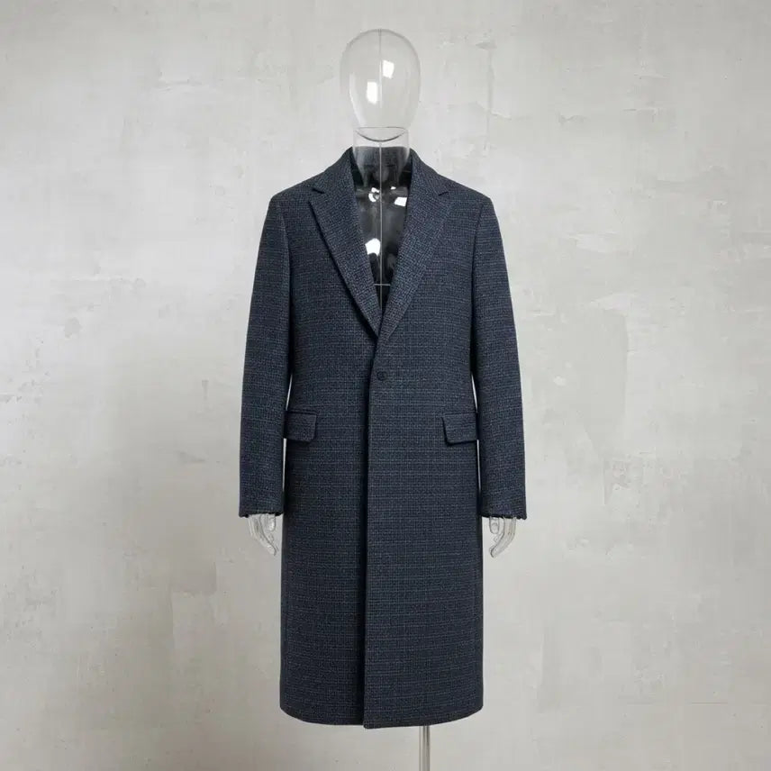 [BUNJANG] Club Monaco Cashmere & Alpaca Blend Check Coat / [새상품]*드뎌꺼낸*봄06*클럽모나코 캐시미어&알파카 혼방 체크 코트