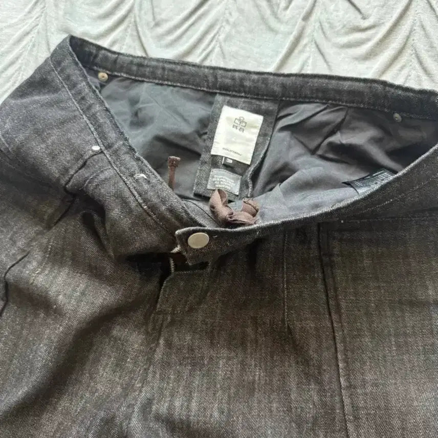 [BUNJANG] Polytelu Riso Denim Black Pants / (3)폴리테루 리소데님 블랙