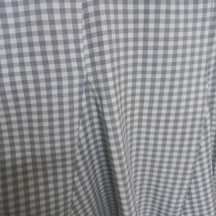 [BUNJANG] Gray Check Mermaid Line Long Skirt / 머매이드 스커트 교신가능