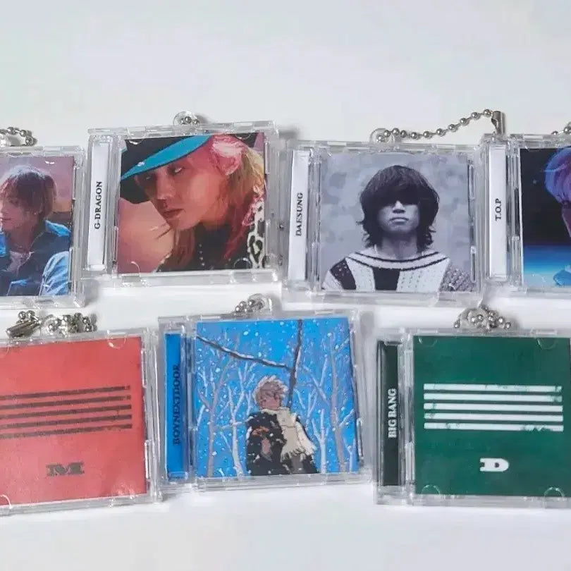 [BUNJANG] Custom NFC Mini CD Album Keychain / NFC 미니 CD 앨범 키링 주문제작