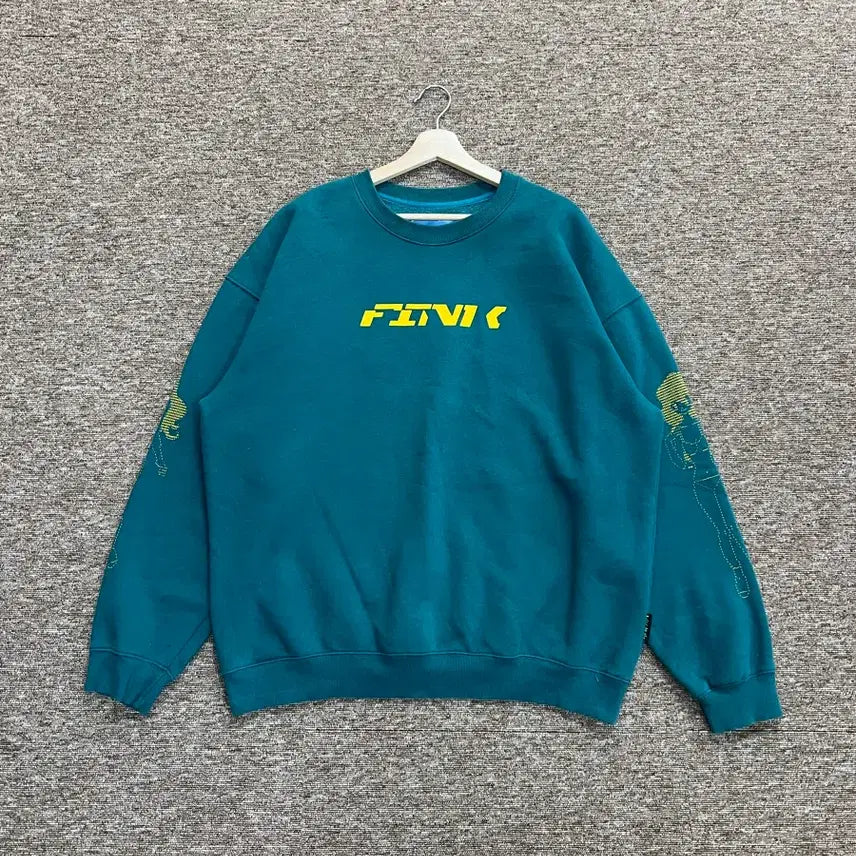 [BUNJANG] AJO BY AJO Printed Sweatshirt XL / 아조바이아조 프린팅 맨투맨 XL