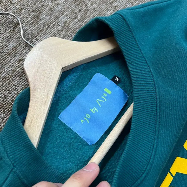 [BUNJANG] AJO BY AJO Printed Sweatshirt XL / 아조바이아조 프린팅 맨투맨 XL