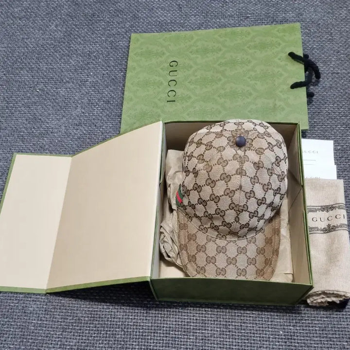 [BUNJANG] Gucci Hat Cap 58M / 구찌모자볼캡 58m(새상품에준함)