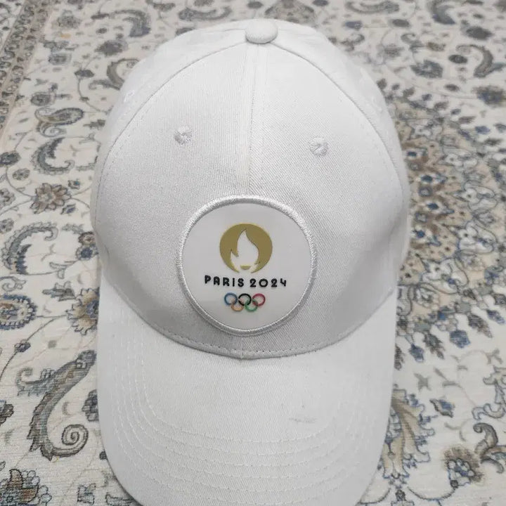 [BUNJANG] Paris 2024 Olympics Ball Cap White 58 / 파리 2024 올림픽 볼캡 화이트 58호