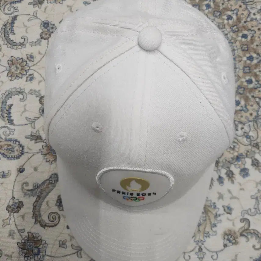 [BUNJANG] Paris 2024 Olympics Ball Cap White 58 / 파리 2024 올림픽 볼캡 화이트 58호