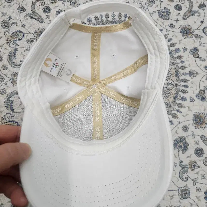 [BUNJANG] Paris 2024 Olympics Ball Cap White 58 / 파리 2024 올림픽 볼캡 화이트 58호