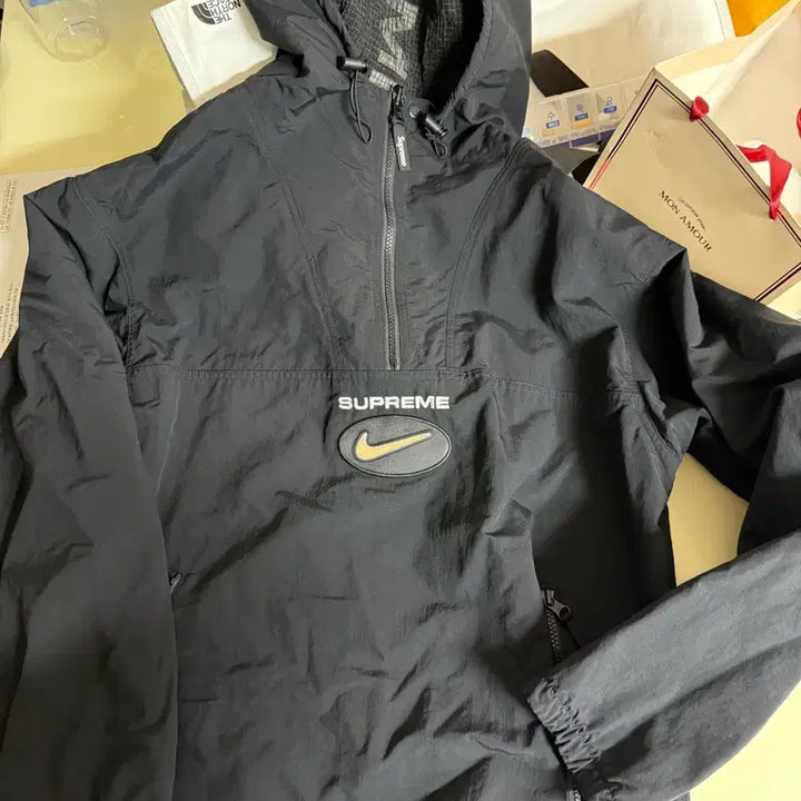 [BUNJANG] Supreme x Nike Anorak Black / [M] 슈프림x나이키 아노락 블랙