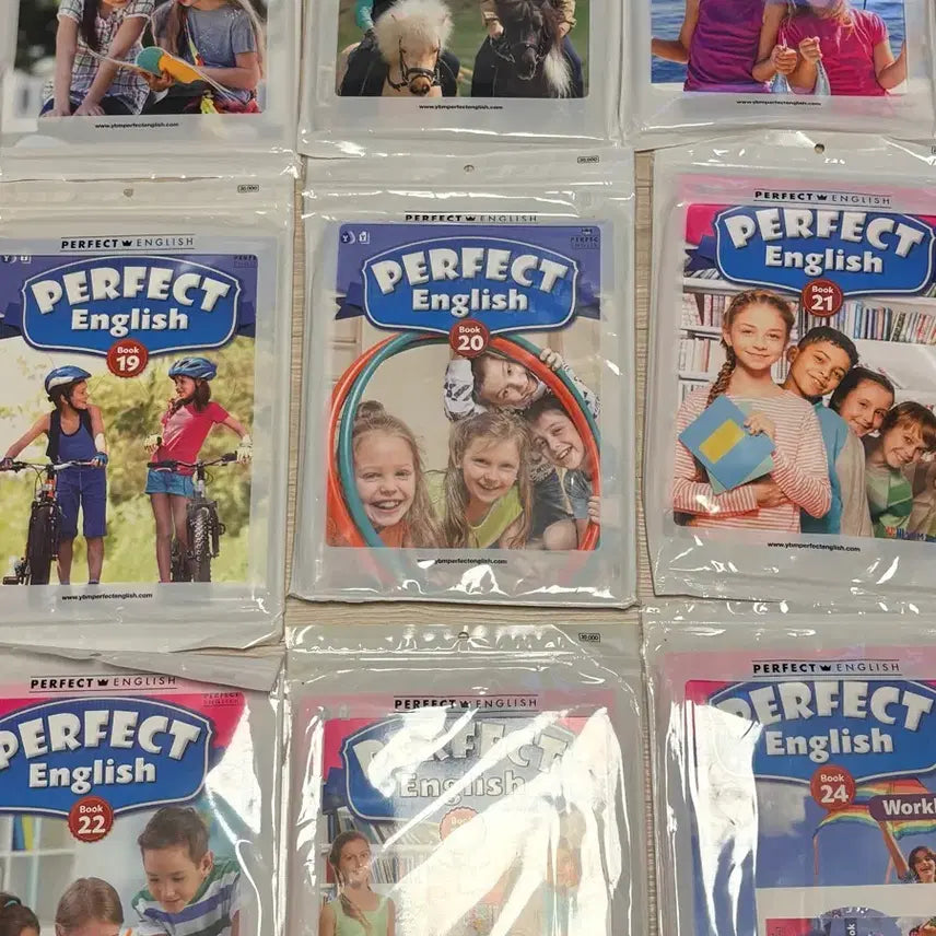 [BUNJANG] YBM English Textbook Bundle Set / 영어교재 초등학생 영어책 영어자습책 일괄 처분 판매