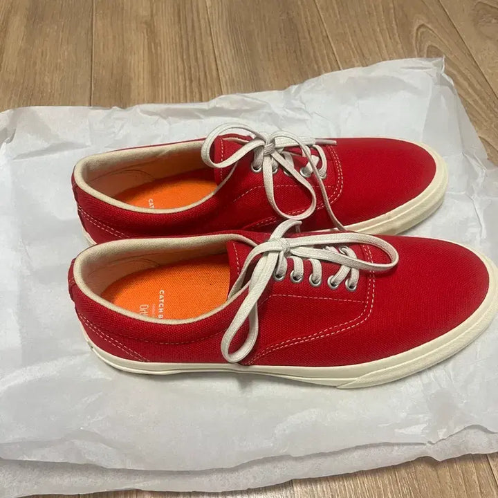 [SOLD OUT] [새상품] 캐치볼 홀리데이 레드 260